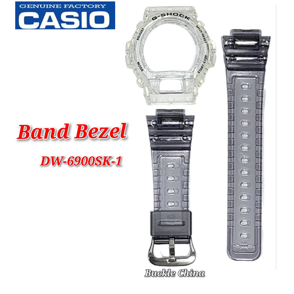 Casio G-shock DW-6900SK-1 Replacement Parts -Band & Bezel