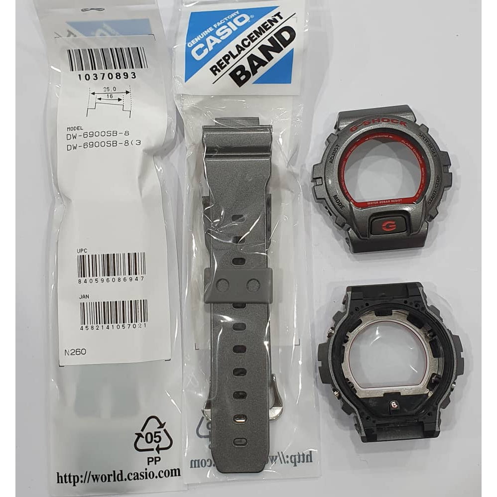 Casio G-shock DW-6900SB-8 Replacement Parts -Band & Case Centre