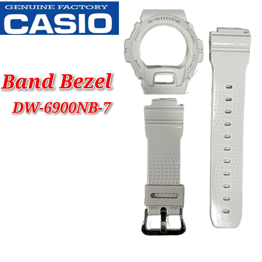 Casio G-Shock DW-6900NB-7 Replacement Parts -Band and Bezel