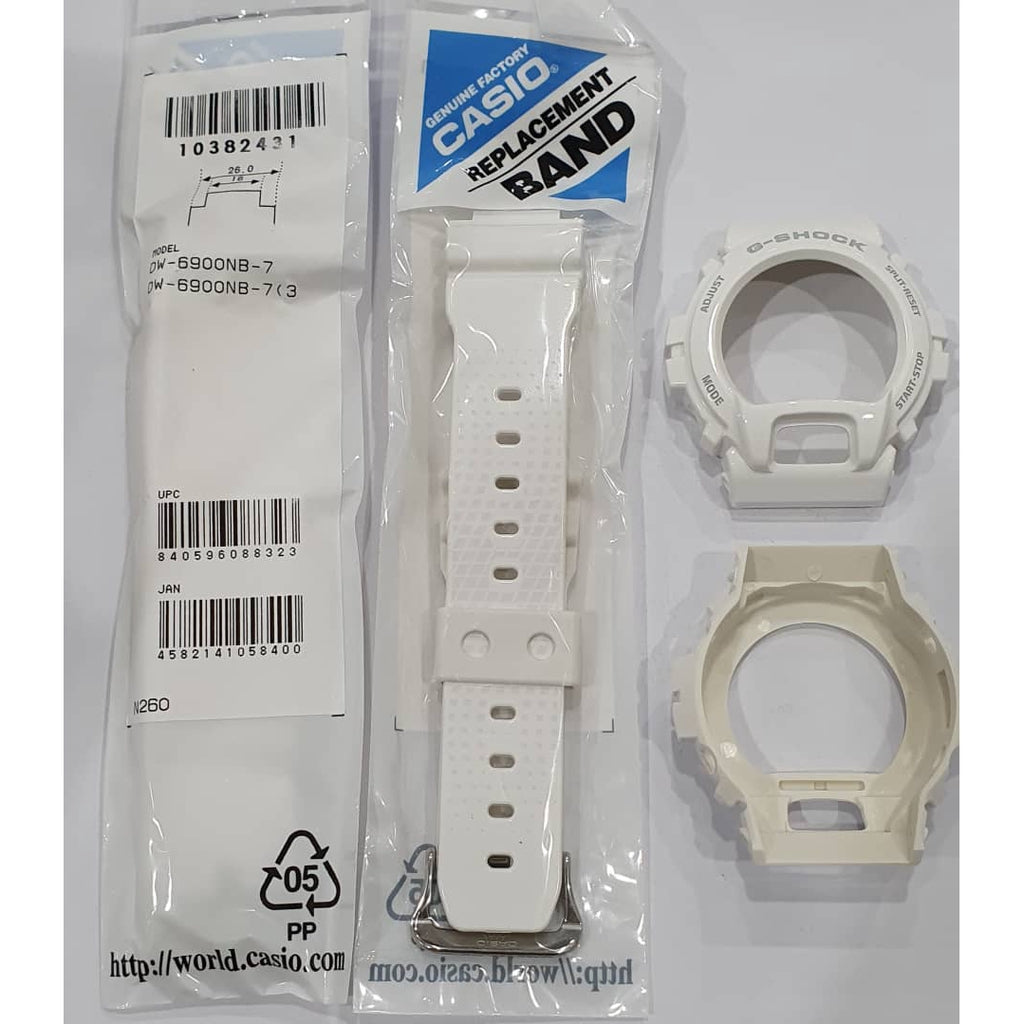 Casio G-Shock DW-6900NB-7 Replacement Parts -Band and Bezel