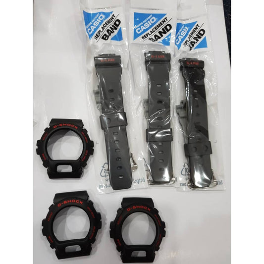 Original Casio G-shock GLS-6900-1 Replacement Parts -Bezel and Button