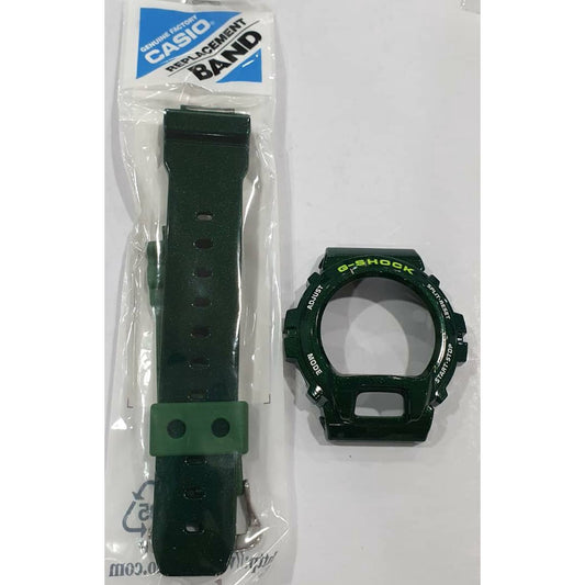 CASIO ORIGINAL G-SHOCK DW-6900CC-3 - Replacement Parts -Band and Bezel