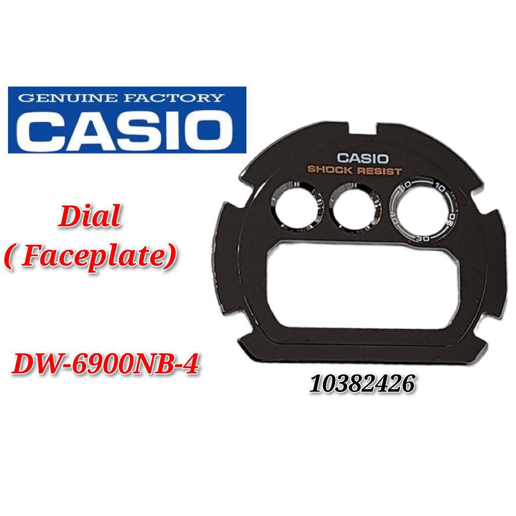 Casio G-shock DW-6900NB-4 Replacement Parts - DIAL (Faceplate)