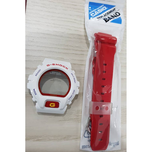 Original Casio G-shock DW-6900SC-7 Replacement Parts -Band & Bezel