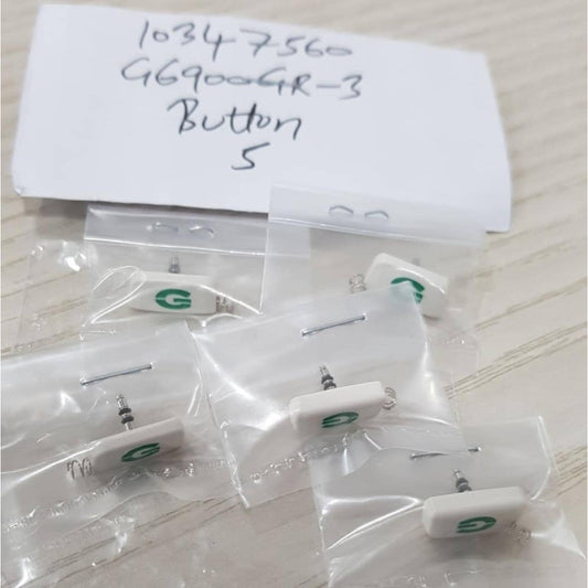 Original Casio G-shock G-6900 Replacement Parts - #BUTTON ASS'Y (FRONT)