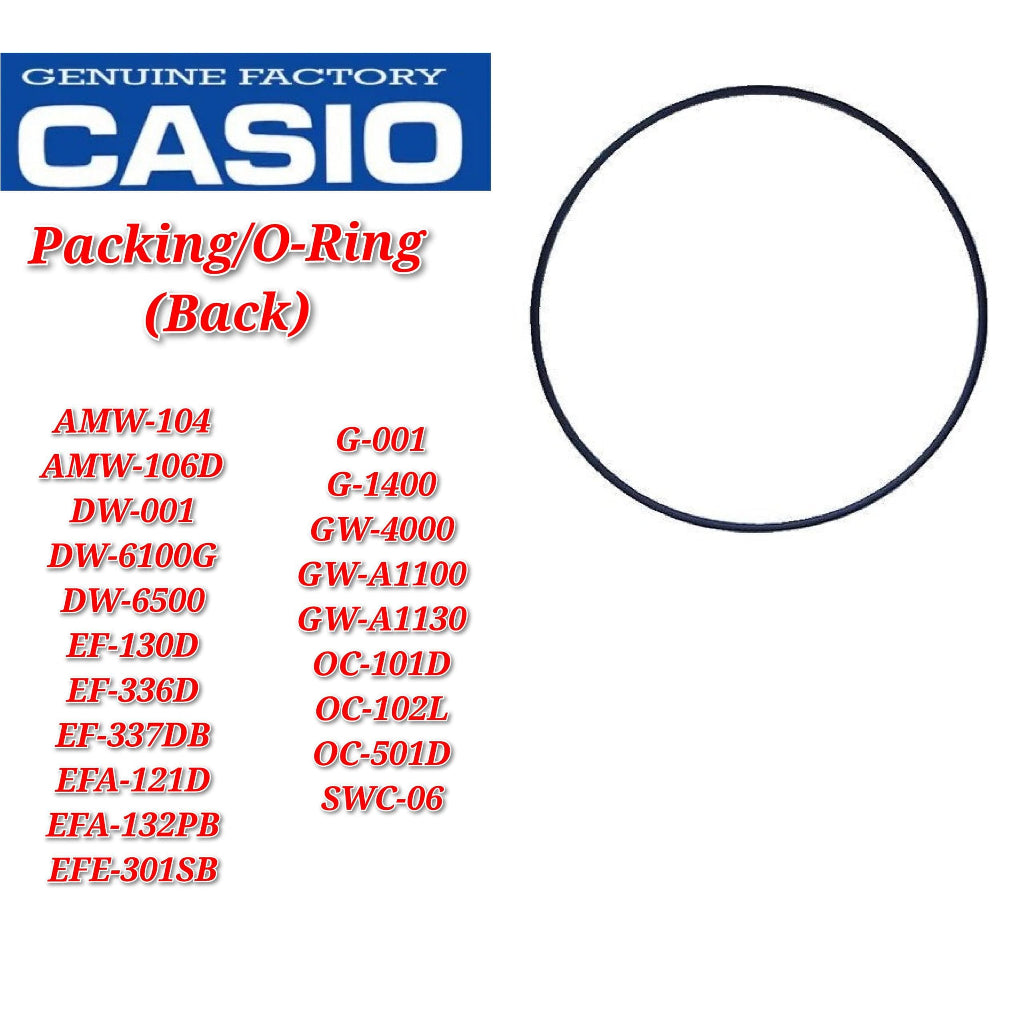 Casio G-shock G-001 Replacement Parts - O-Ring