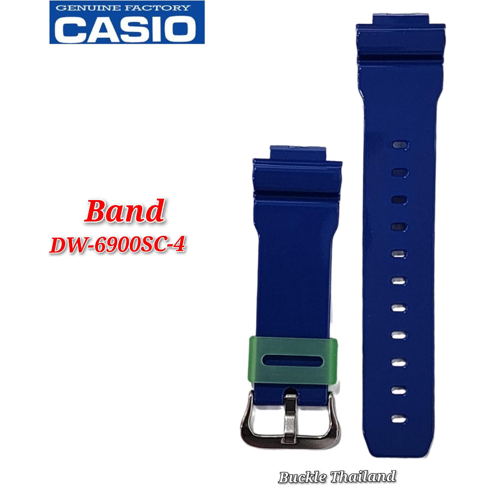 Casio G-Shock DW-6900SC-4 Replacement Parts - Band and Case/Centre..