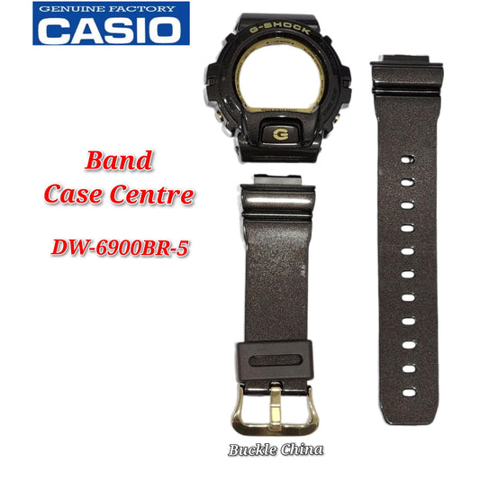 Casio G-Shock DW-6900BR-5 Replacement Parts - Band and Case/Centre .