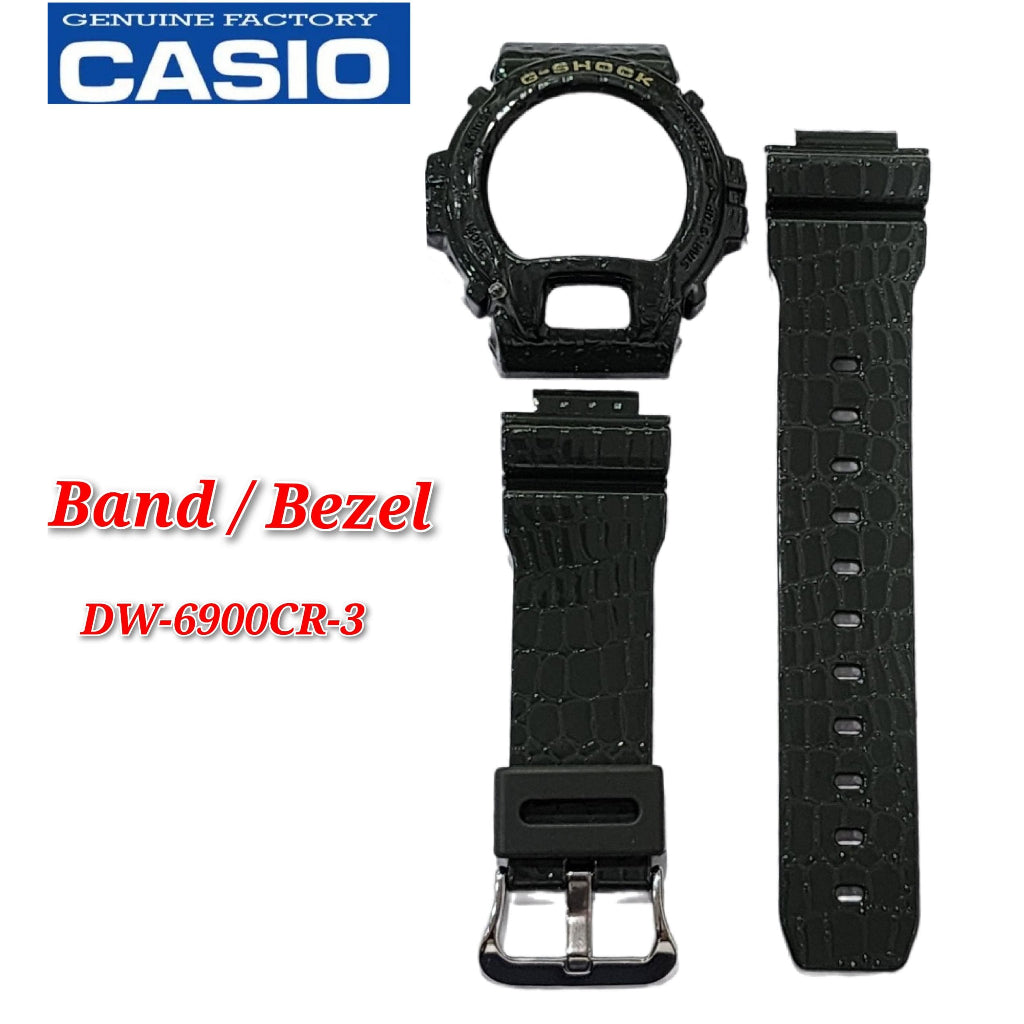 Casio G-shock DW-6900CR-3 Replacement Parts - BAND AND BEZEL