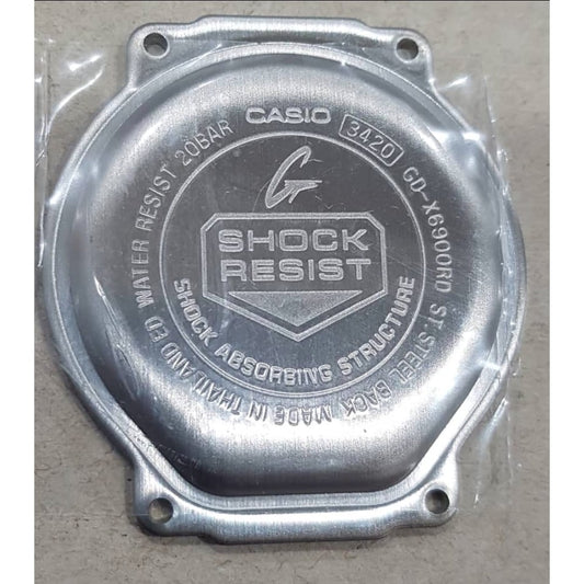 Original Casio G-shock GD-X6900RD-4 Replacement Parts- COVER/BACK ..