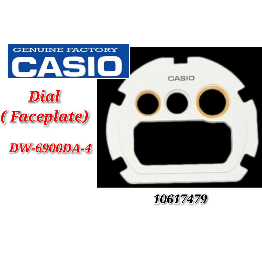 Casio G-shock DW-6900DA-4 Replacement Parts - DIAL (Faceplate)