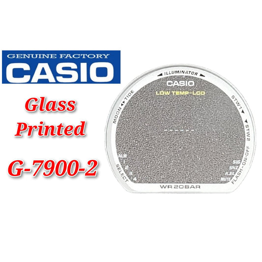 Casio G-shock G-7900-2 Replacement Parts -  GLASS/PRINTED