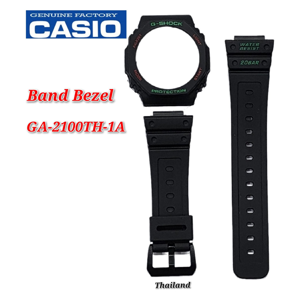 Casio G-shock GA-2100TH-1A Replacement Parts - BAND AND BEZEL