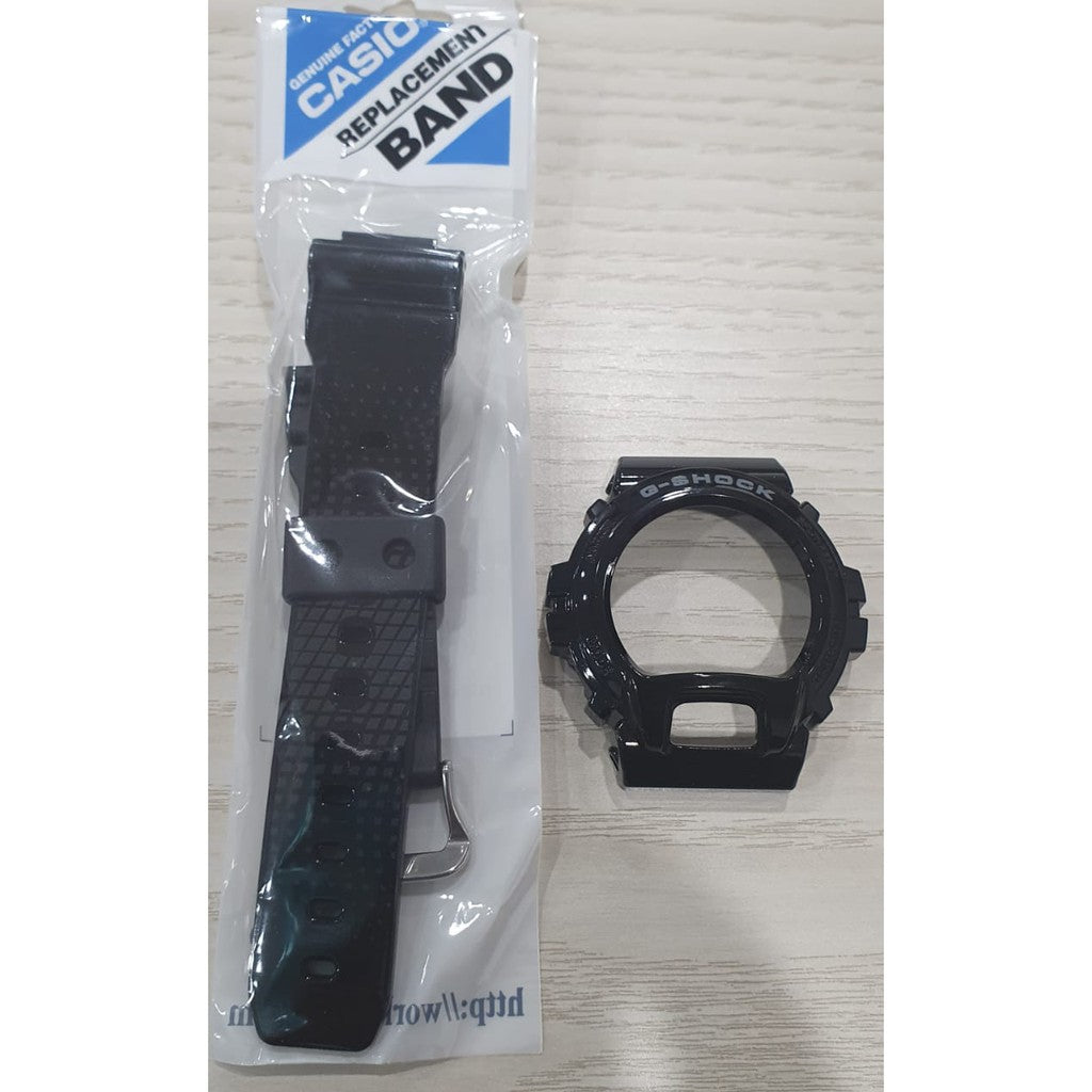 Casio G-Shock DW-6900NB-1 Replacement Parts -Band and Bezel