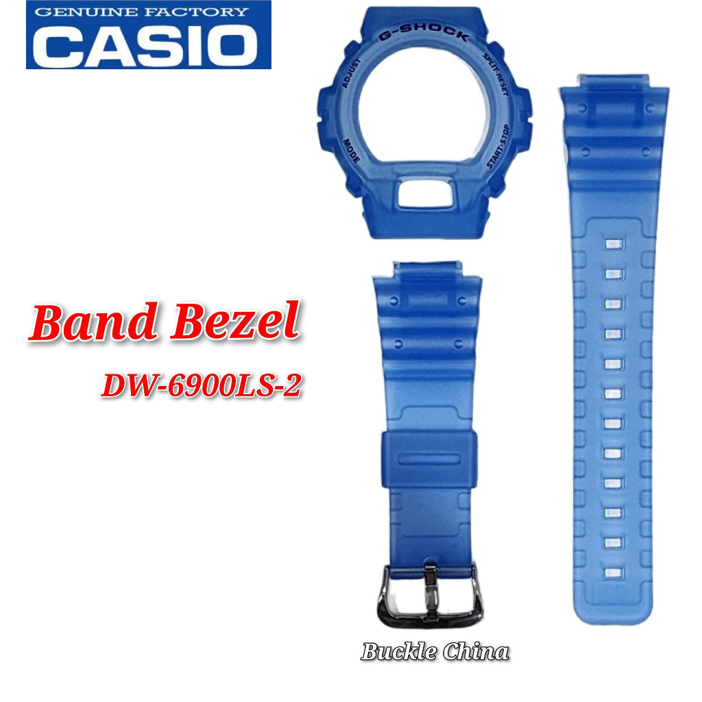 Casio G-shock DW-6900LS-2 Replacement Parts - BAND AND BEZEL