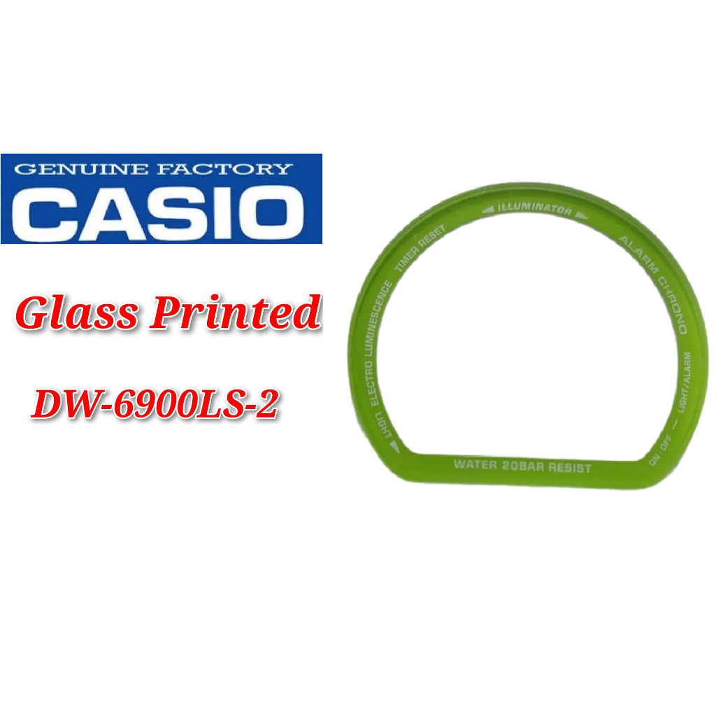 Casio G-Shock DW-6900LS-2 - Replacement Parts - GLASS/PRINTED