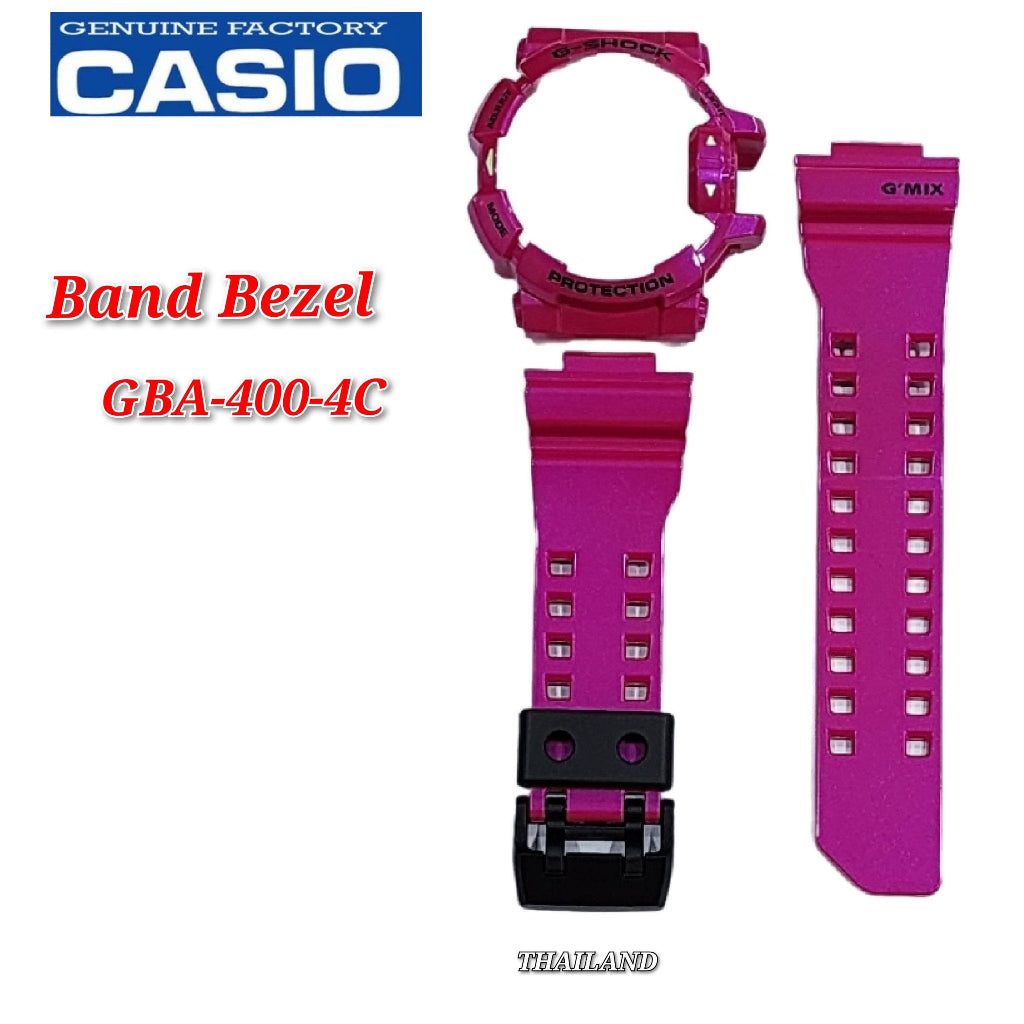 Casio G-Shock GBA-400-4C Replacement Parts -Band and Bezel ..