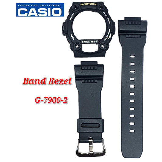 Casio G-Shock G-7900-2 Replacement Parts - BAND AND BEZEL