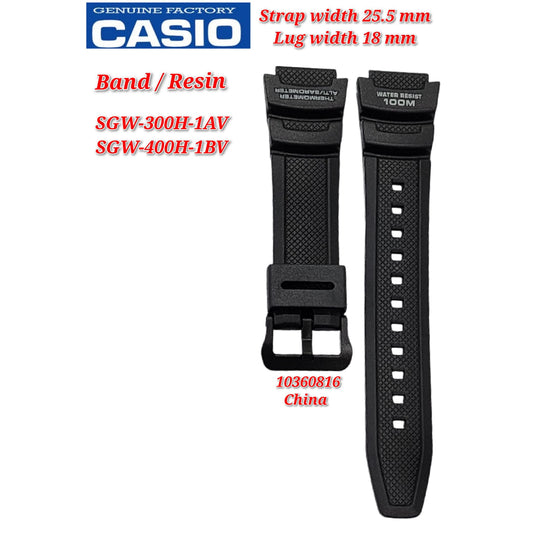 Casio Pro trek SGW-300H / SGW-400H Replacement Parts -Band