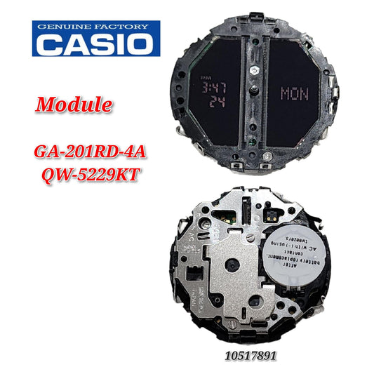 Original Casio G-shock GA-201RD-4A Replacement Parts - Module