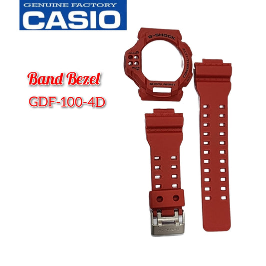 Casio G-shock GDF-100-4 Replacement Parts - Bezel / Band  ..