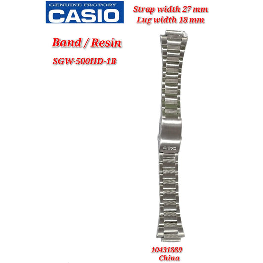 Casio Pro trek SGW-500HD Replacement Parts -Band