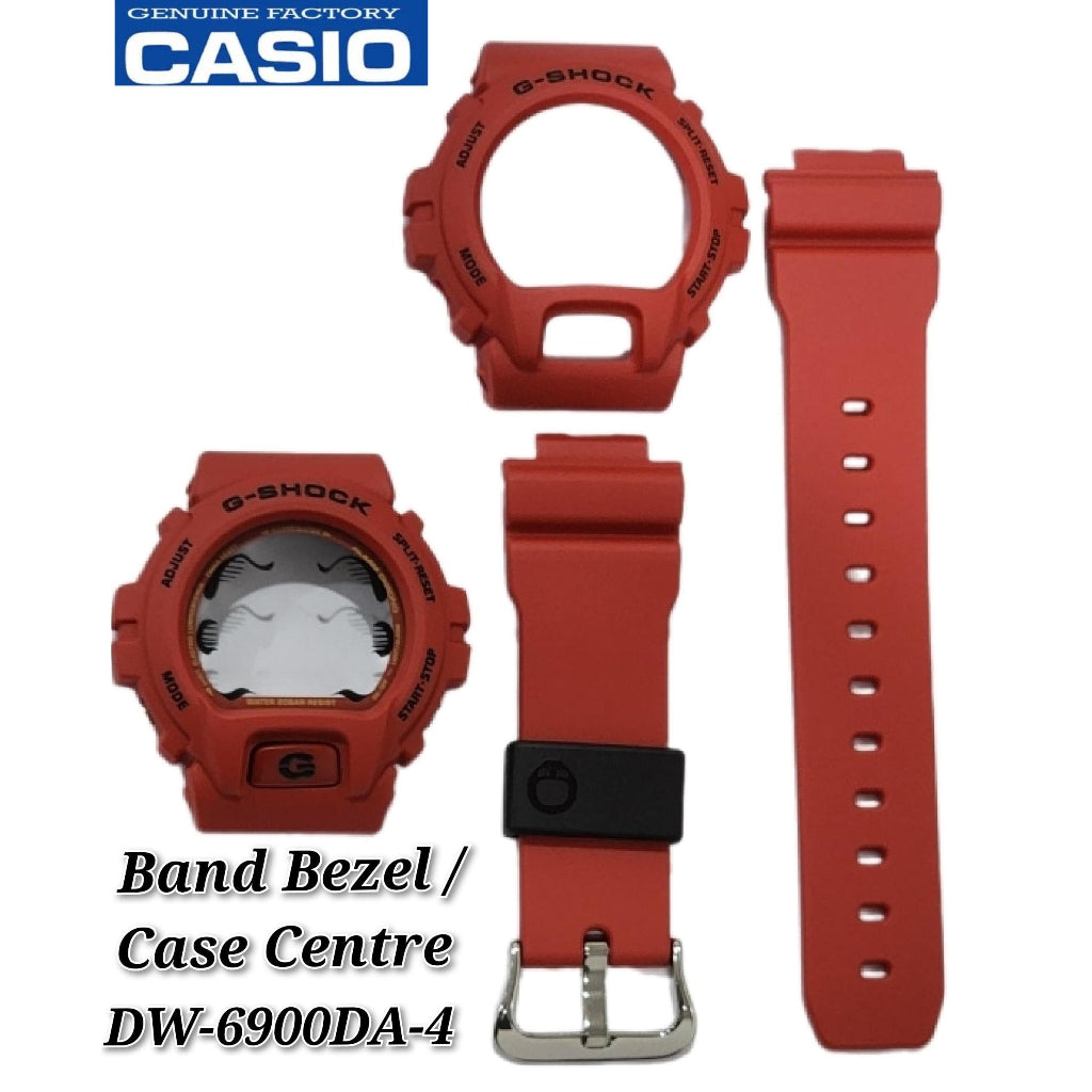 Casio G-Shock DW-6900DA-4 Replacement Parts - Band / Bezel and Case/Centre .