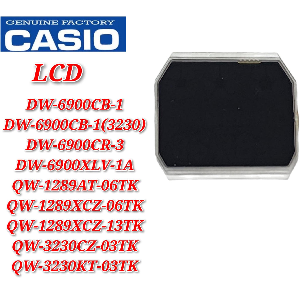 Casio G-shock DW-6900CR-3 / DW-6900CB-1 Replacement Parts - LCD