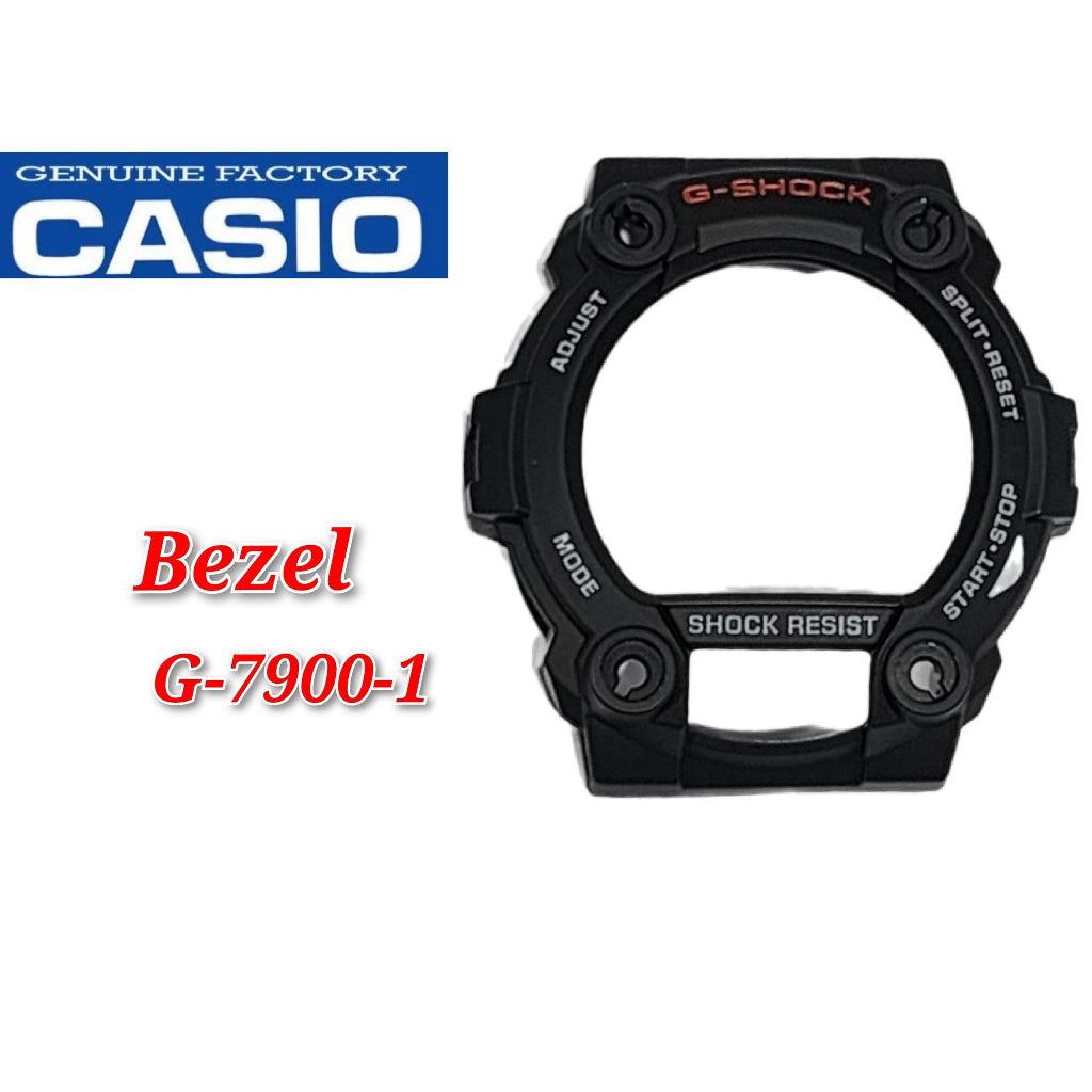 Casio G-shock G-7900-1 Replacement Parts -Band and Bezel