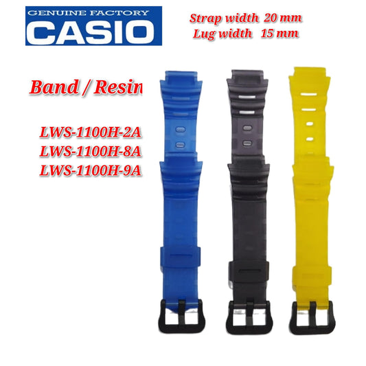 Genuine Casio LWS-1100H (14mm) Replacement Parts - BAND/RESIN