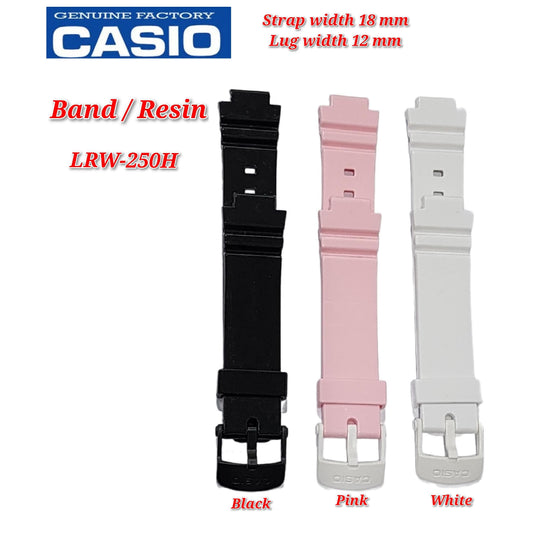 Genuine Casio LRW-250H Replacement Parts - BAND/RESIN