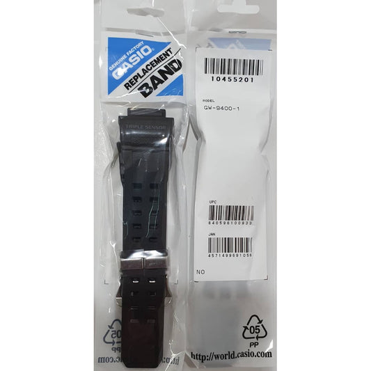 Original Casio G-shock GW-9400-1 Replacement Parts -  BAND/RESIN ..