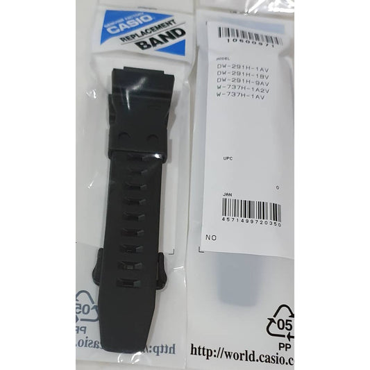 Genuine Casio DW-291H / W737H / WS-1500H Replacement Parts - BAND/RESIN