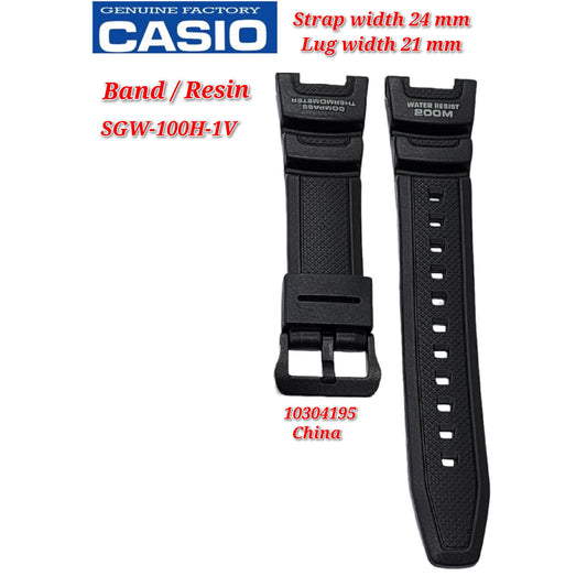 Casio Pro trek SGW-100-1V Replacement Parts -Band ..