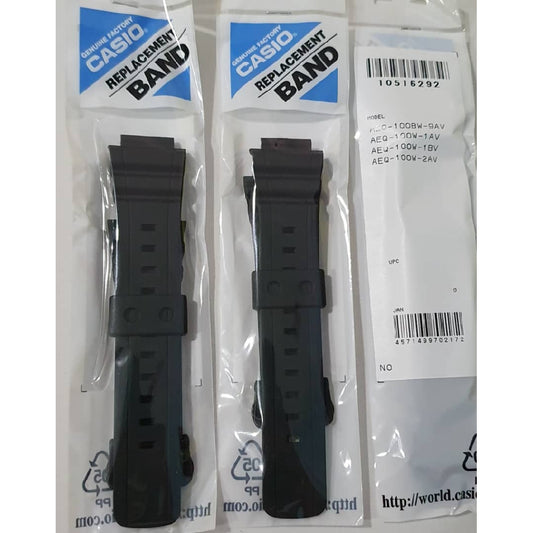 Genuine Casio AEQ-100W Replacement Parts - BAND/RESIN