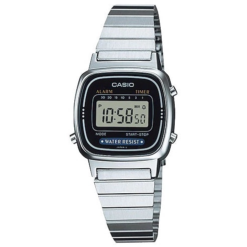 Casio Women's LA670WA Daily Alarm Digital Watch