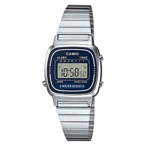 Casio Women's LA670WA Daily Alarm Digital Watch