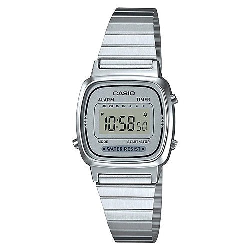 Casio Women's LA670WA Daily Alarm Digital Watch