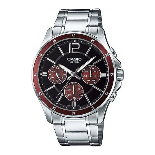 Casio Enticer Men-MTP-1374D Multi Dial Men's Watch