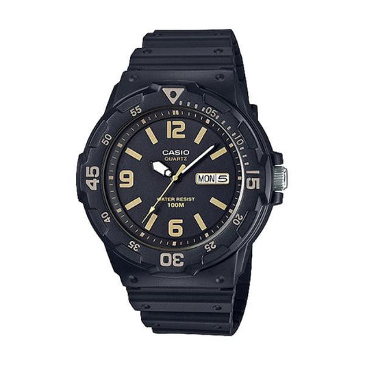Casio Men's MRW-200H-1B3  Men's Analog Diver Style Watch 100m Analog Resin