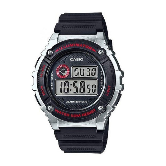 Casio W-216H-1C Classic Digital Resin Watch