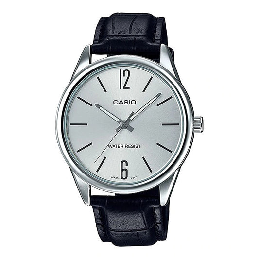 Casio MTP-V005L-7B Men's Leather Dress Watch