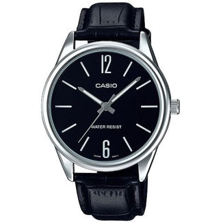 Casio MTP-V005L-1B Men's Leather Dress Watch