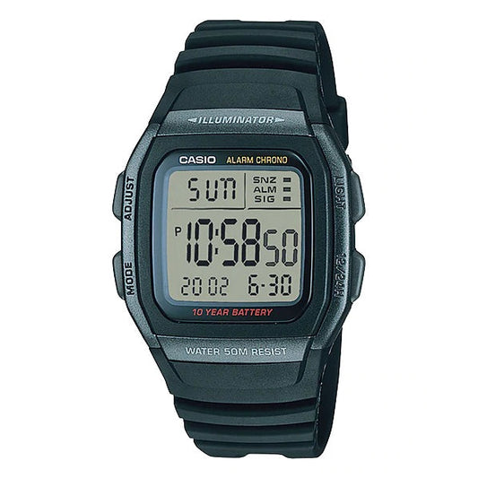 NEW CASIO W-96H 10 Years Battery Watch