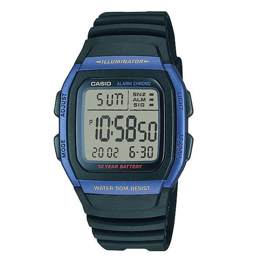 NEW CASIO W-96H 10 Years Battery Watch