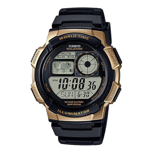 Casio AE-1000W-1A3 Men's Digital with Resin Band Sports Watch