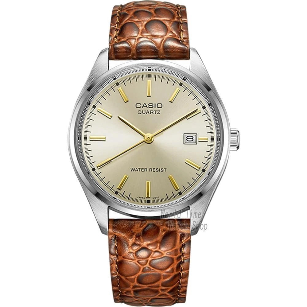 Casio MTP-1175E-9A Men Analog Date Display leather