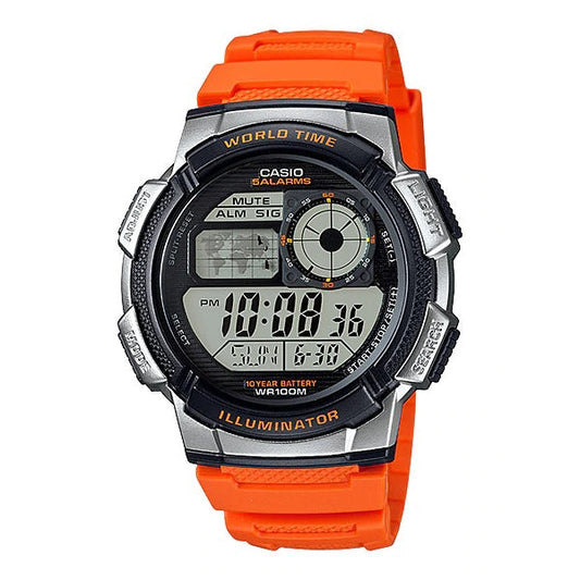 Casio AE-1000W-4BV Men's Digital with Resin Band Sports Watch